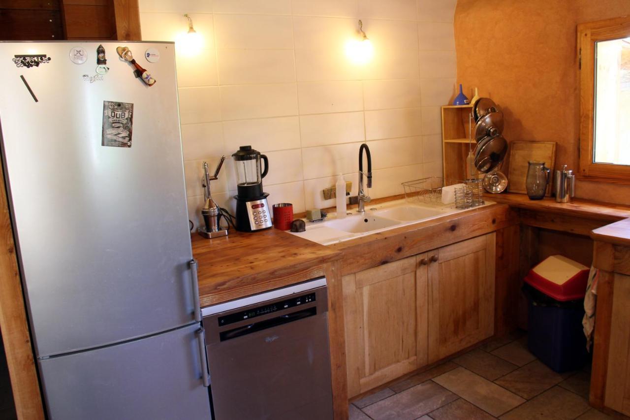 Bed and Breakfast La Paille Pelvoux Exteriér fotografie